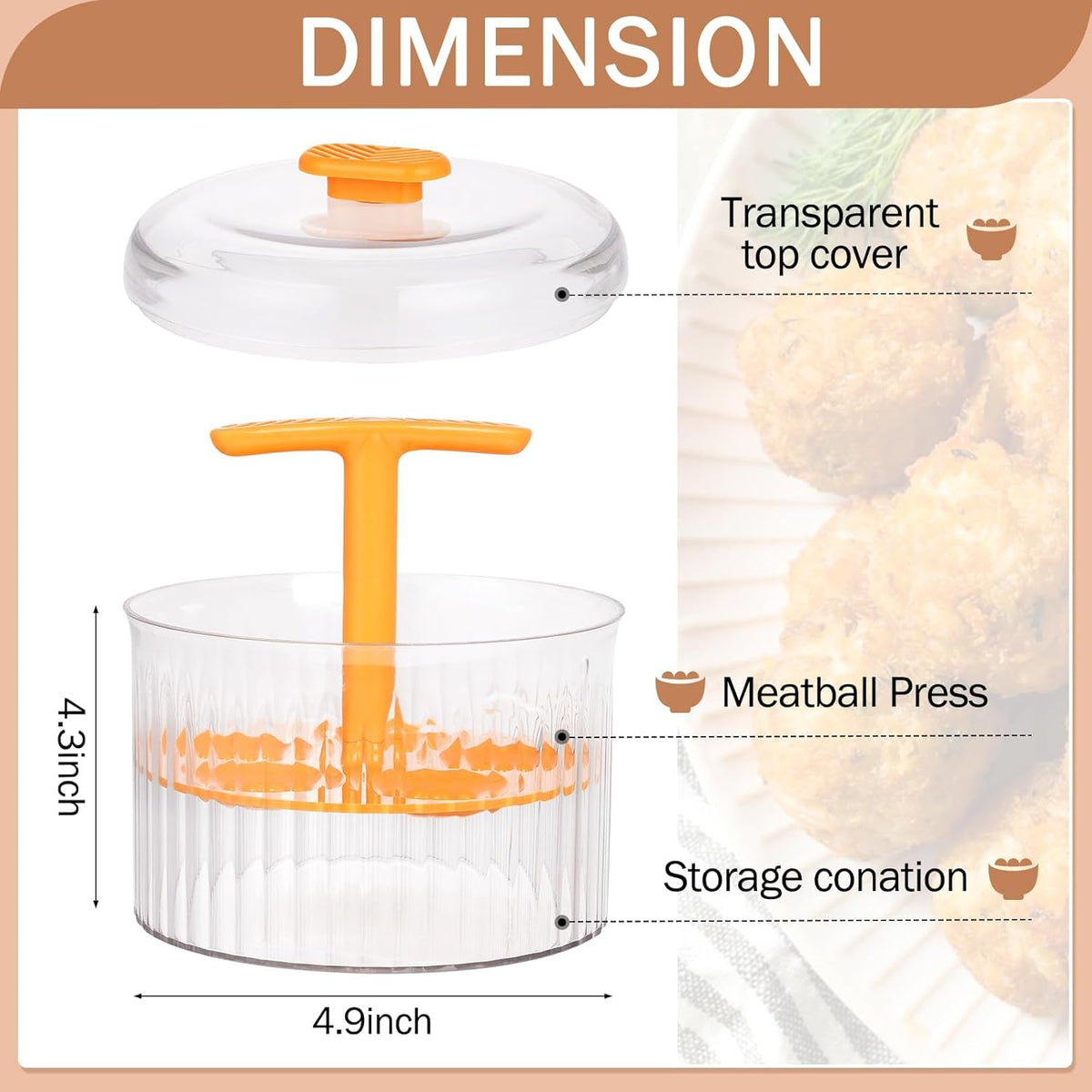 5-in-1 Meatball Maker – Make Perfect Meatballs in Seconds 🍽️