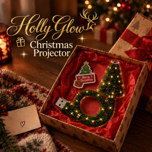 USB Projector Wreath – Halloween & Christmas Light Decoration