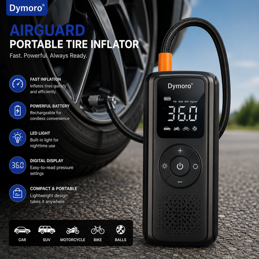 Dymoro® AirGuard Portable Tire Inflator