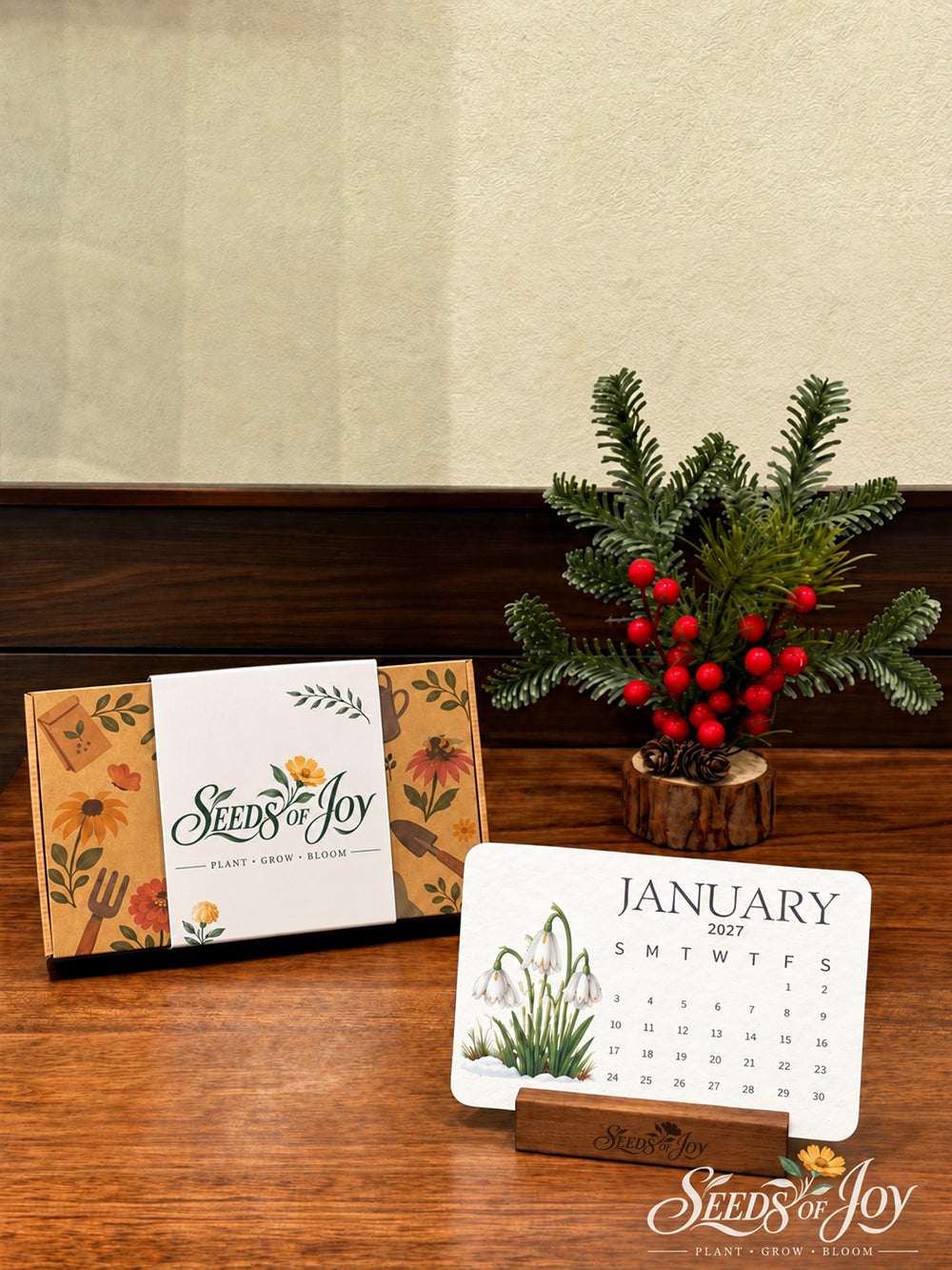 ✨🌱Early Holiday Sale 80% OFF🌱Eco-Friendly Plantable “Timeless” Seed Calendar 2027✨🌱
