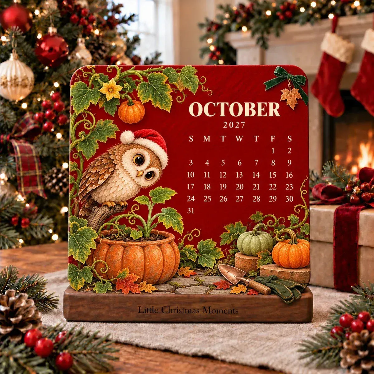 🎄🌱 Christmas Special Edition - Eco-Friendly Plantable “Timeless” Seed Calendar 2027🌸🌿