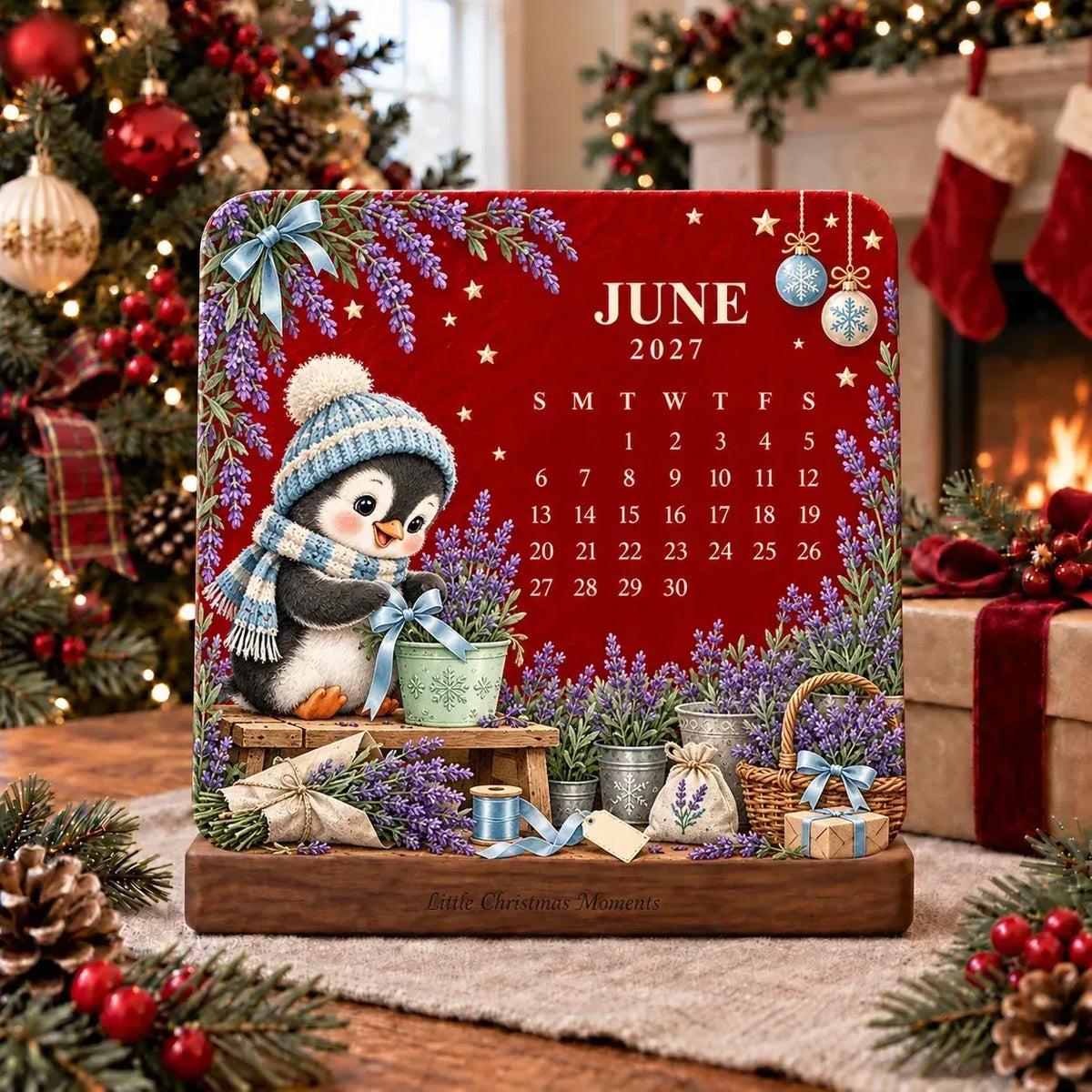 🎄🌱 Christmas Special Edition - Eco-Friendly Plantable “Timeless” Seed Calendar 2027🌸🌿