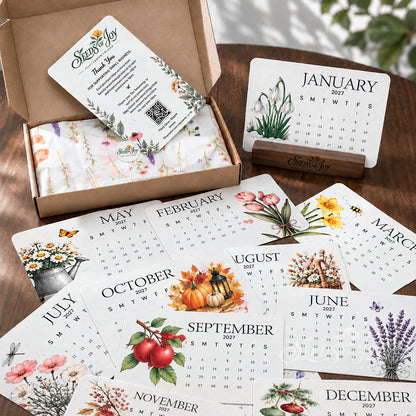 ✨🌱Early Holiday Sale 80% OFF🌱Eco-Friendly Plantable “Timeless” Seed Calendar 2027✨🌱