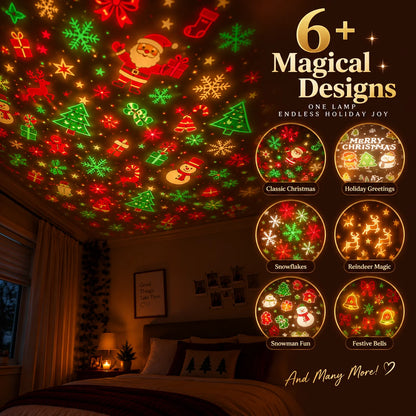 USB Projector Wreath – Halloween & Christmas Light Decoration
