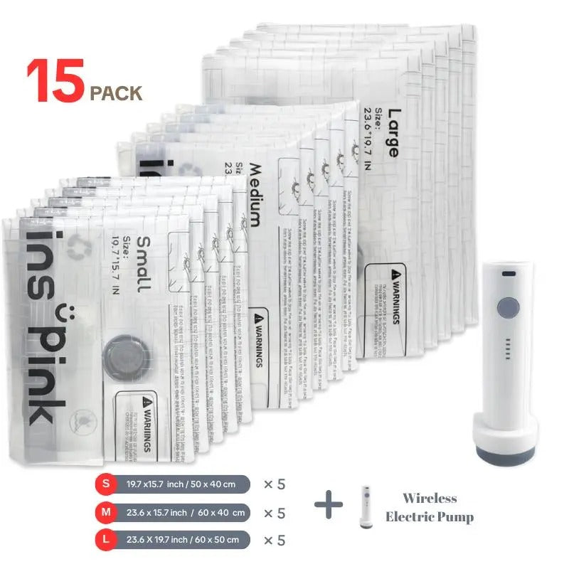 15 Pack + Wireless Electric Pump