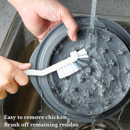 🍗 Twist Chicken Shredder Tool, Manual Meat Shredder for Pulled Pork, Beef & Chicken Breast, BPA Free Dishwasher Safe Kitchen Gadget for Meal Prep